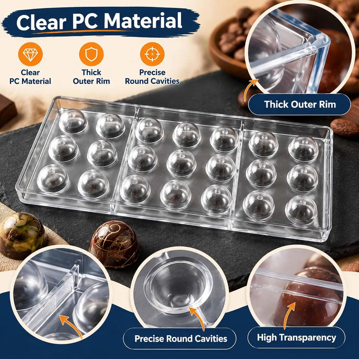 19328-6 hot chocolate ball molds