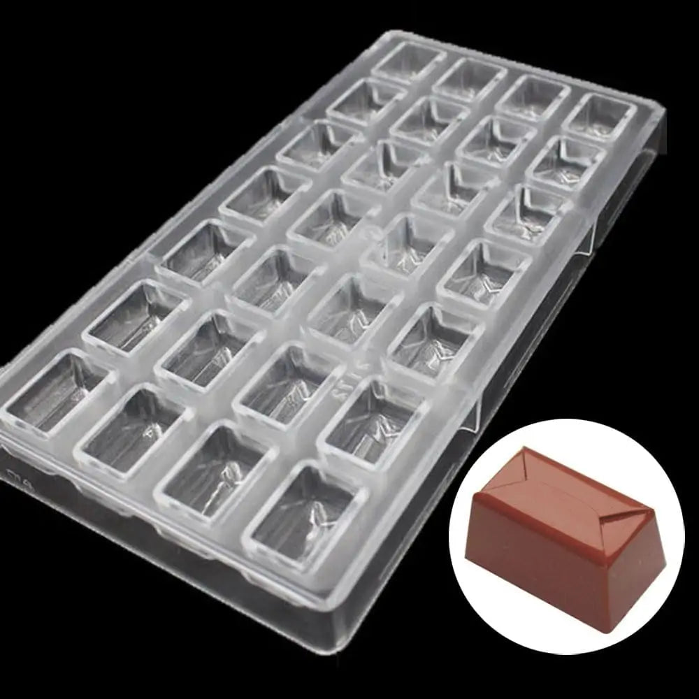 19329-8 rectangle chocolate molds
