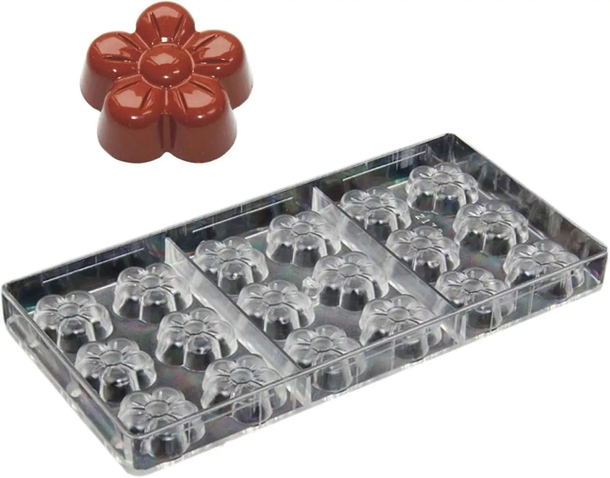 19332 / DIY Chocolate Molds Clear Hard Plastic Polycarbonate PC Mould Plum Shaped