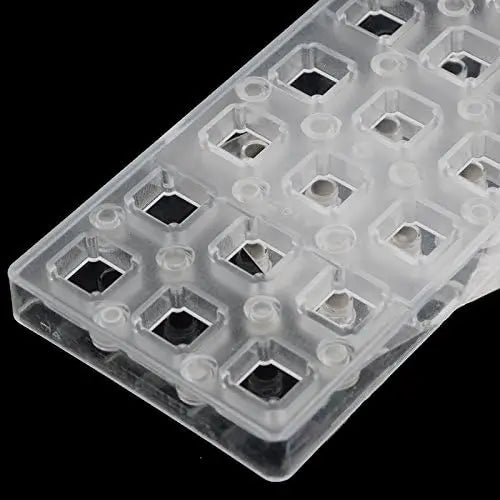 19346 / Square DIY Chocolate Transfer Sheet Custom Molds Magnetic Polycarbonate Mould