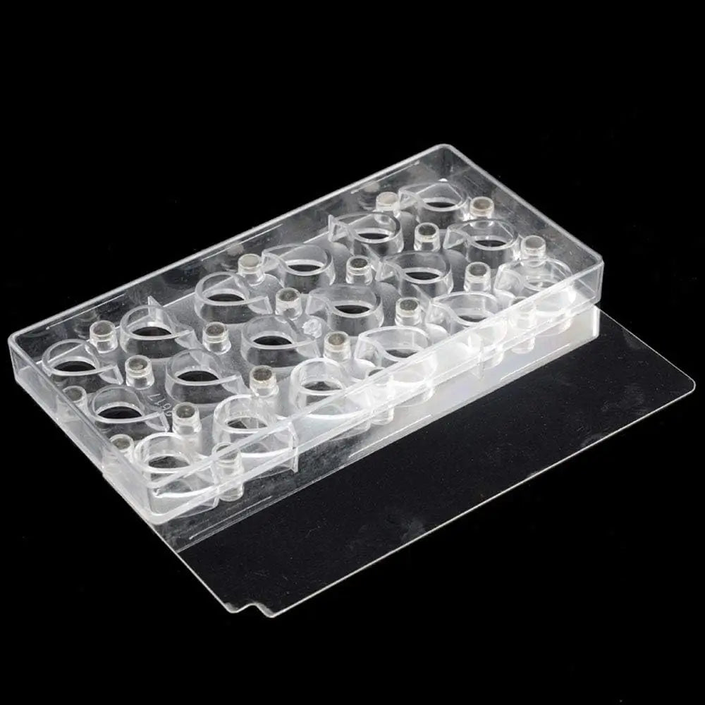 19348 / Drip DIY Chocolate Transfer Sheet Custom Molds Magnetic Polycarbonate Mould