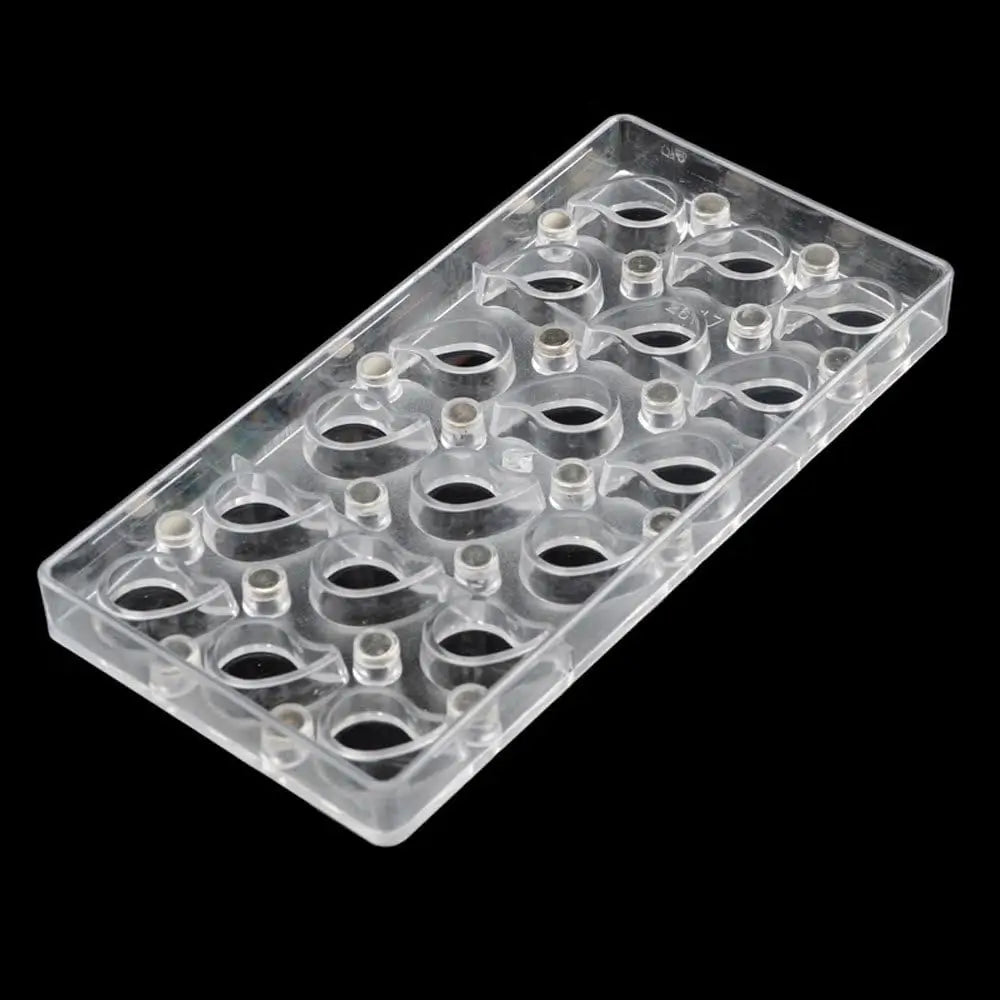 19348 / Drip DIY Chocolate Transfer Sheet Custom Molds Magnetic Polycarbonate Mould