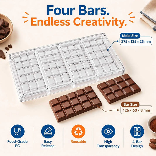 19368-3 candy bar molds