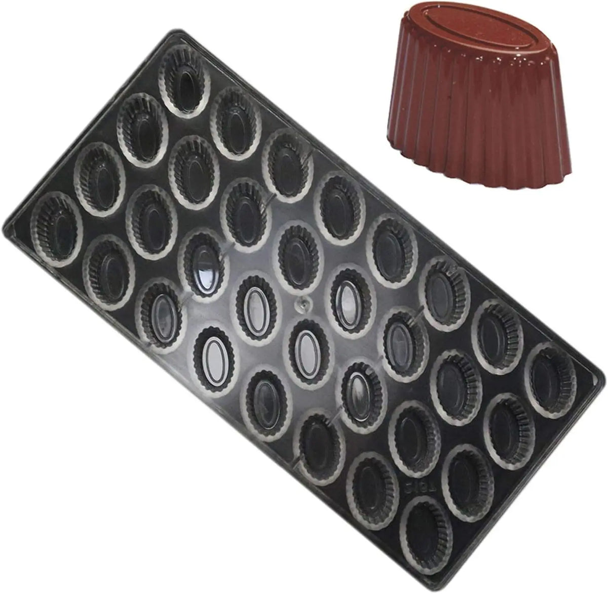 19383-4 large chocolate bomb molds