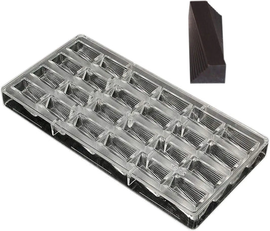 19385-4 deep chocolate bar molds