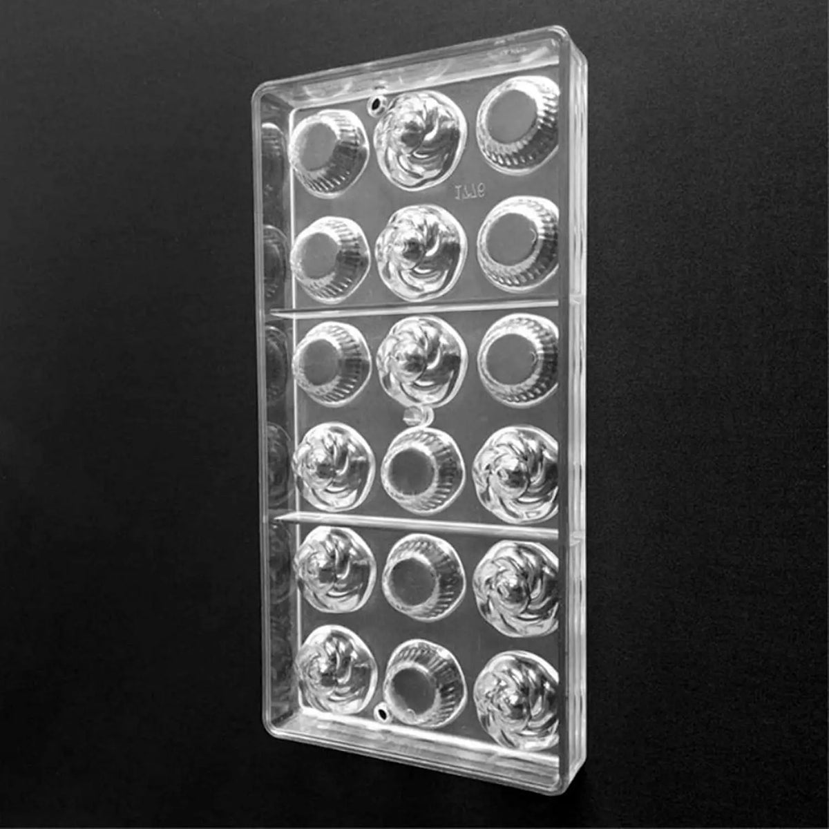 19390 / Ice Cream Polycarbonate Chocolate Mold Mould Clear Hard Chocolate Maker Professional Candy Jelly Mould Cake Decoration Mold