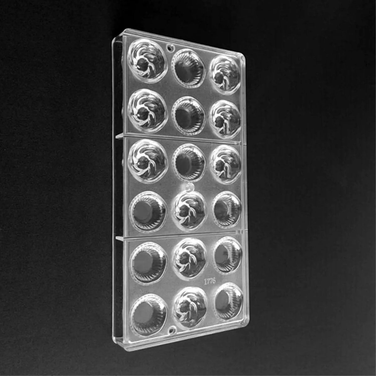 19390 / Ice Cream Polycarbonate Chocolate Mold Mould Clear Hard Chocolate Maker Professional Candy Jelly Mould Cake Decoration Mold