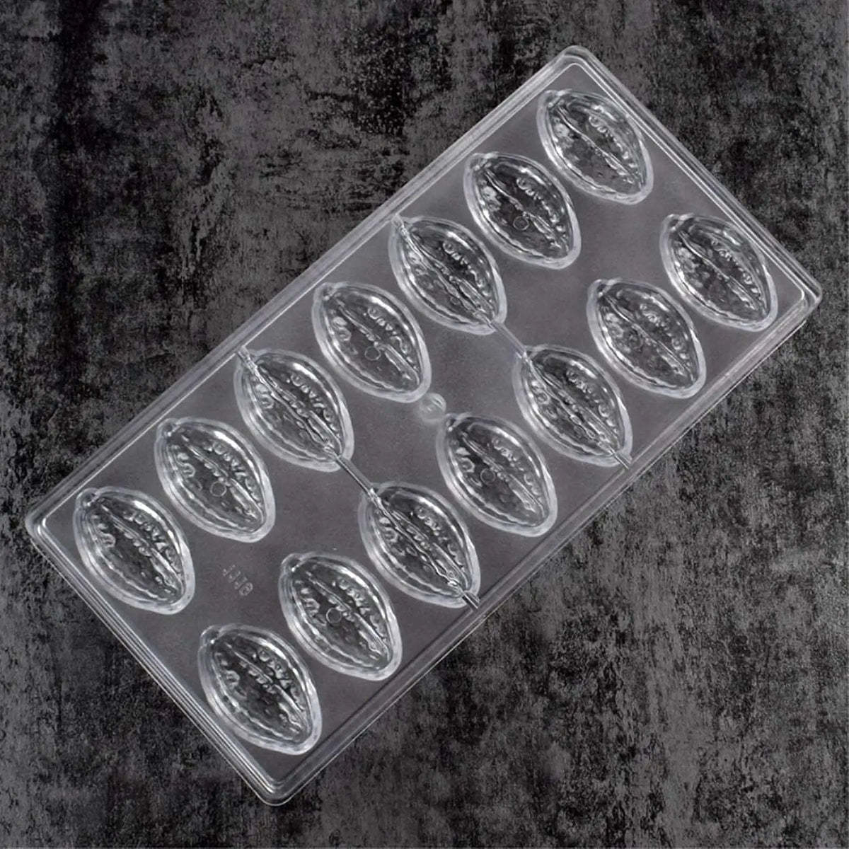 19391 / Cocoa Fruit Polycarbonate Chocolate Mold Mould Clear Hard Chocolate Maker Professional Candy Jelly Mould Cake Decoration Mold