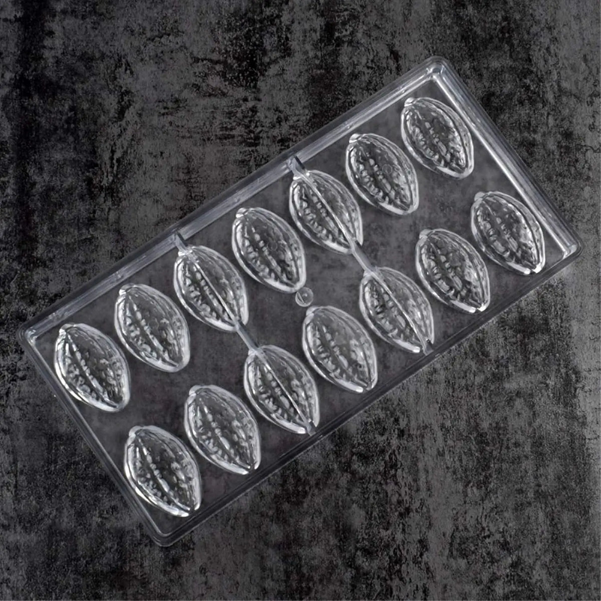 19391 / Cocoa Fruit Polycarbonate Chocolate Mold Mould Clear Hard Chocolate Maker Professional Candy Jelly Mould Cake Decoration Mold