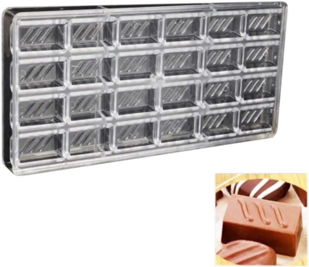 19395-1 rectangle chocolate mould