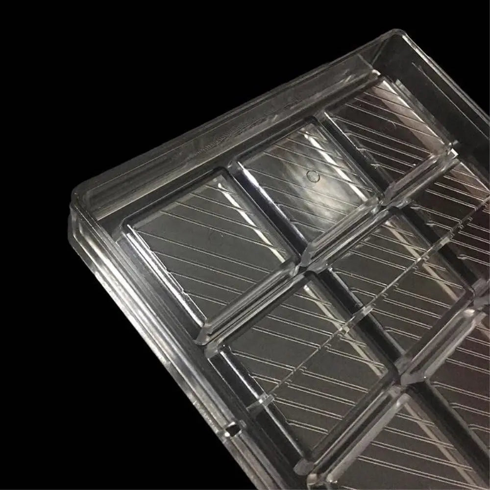 19396 / Geometric Chocolate Molds 15 Cavities Pastry Molds Chocolates Square