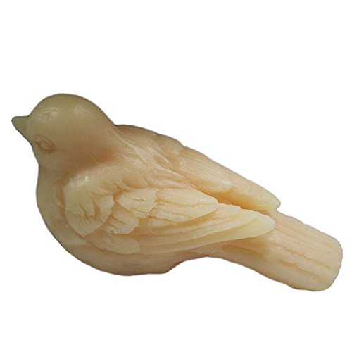 Molde de silicona para jabón de pájaro, moldes 3D para hacer jabón, molde de resina, molde de jabón hecho a mano, moldes de arte artesanal, flexible, 1 unidad