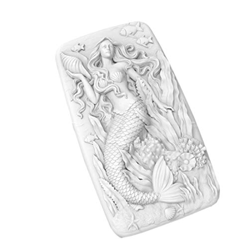 Flower Silicone Soap Mold Rectangle Silicon Molds Craft Soap Form for Soap Bar Making