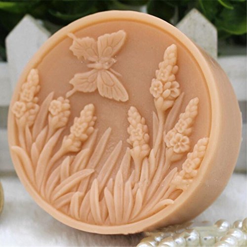 Grainrain Silicone Soap Bar Mold Silicone Flower Mold DIY Craft Molds Handmade Soap Mold