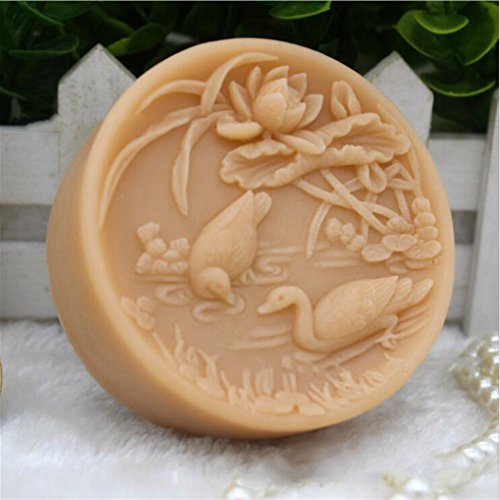 Grainrain Silicone Soap Mold Bird Rabbit Soap Silicone Mold Soap Bar Mold DIY Craft Molds Handmade Soap Candle Resin Mold