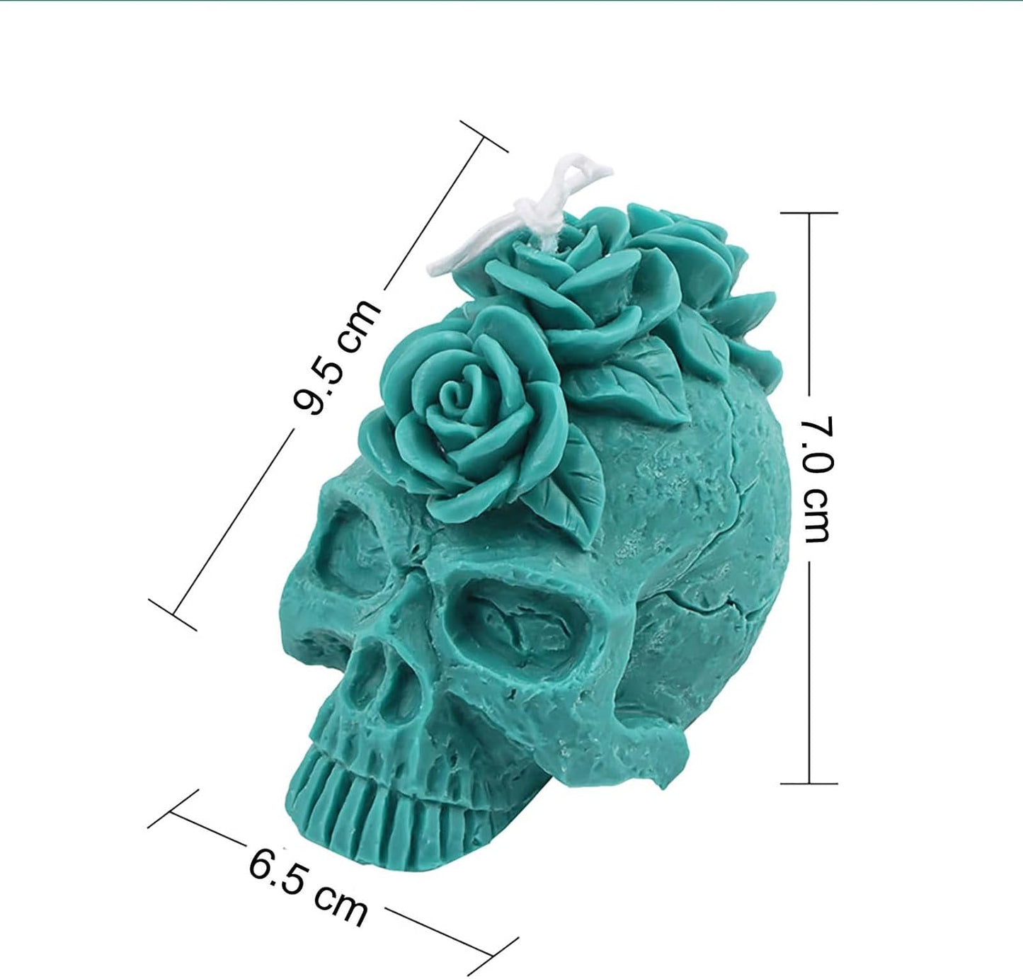 F20-G40 skull candle mold