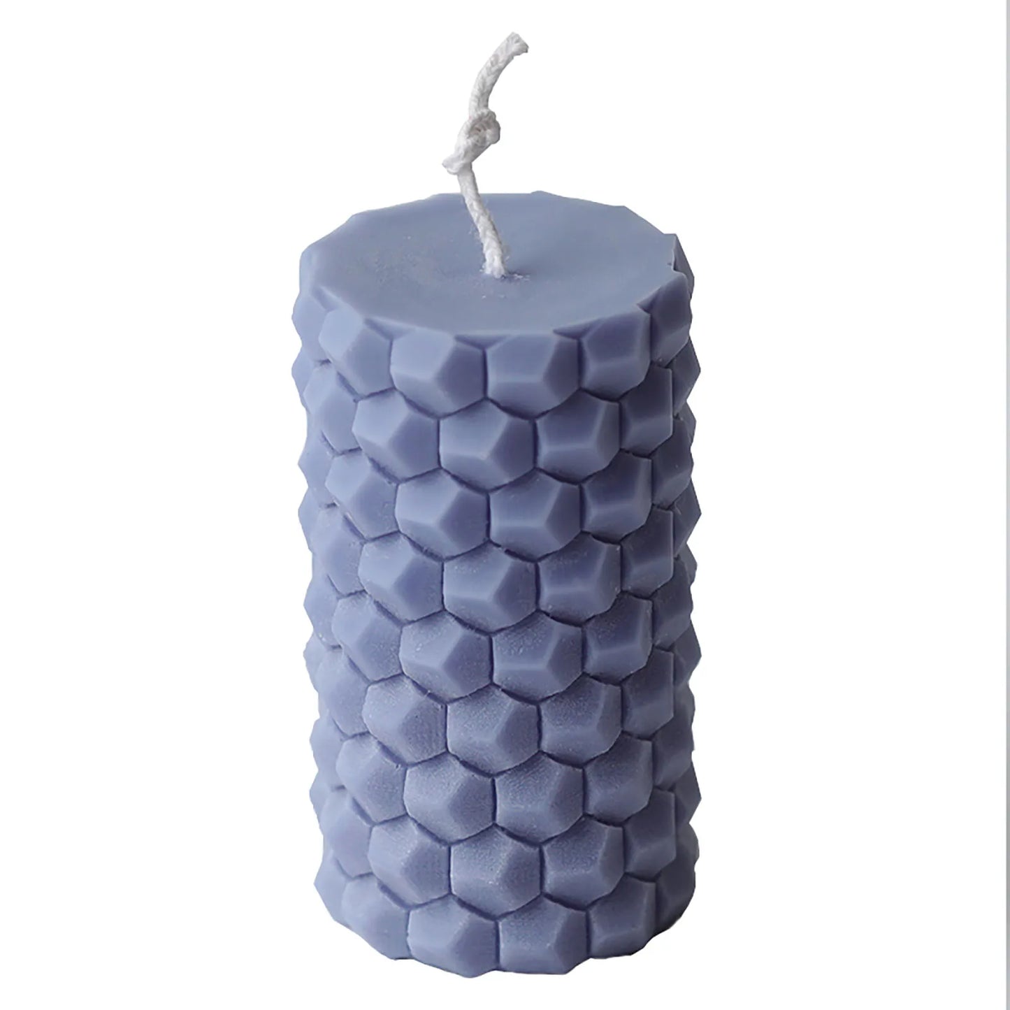 3D Candle Molds Pillar Silicone Soap Mold Geometry DIY Handmade Craft Wax Moulds