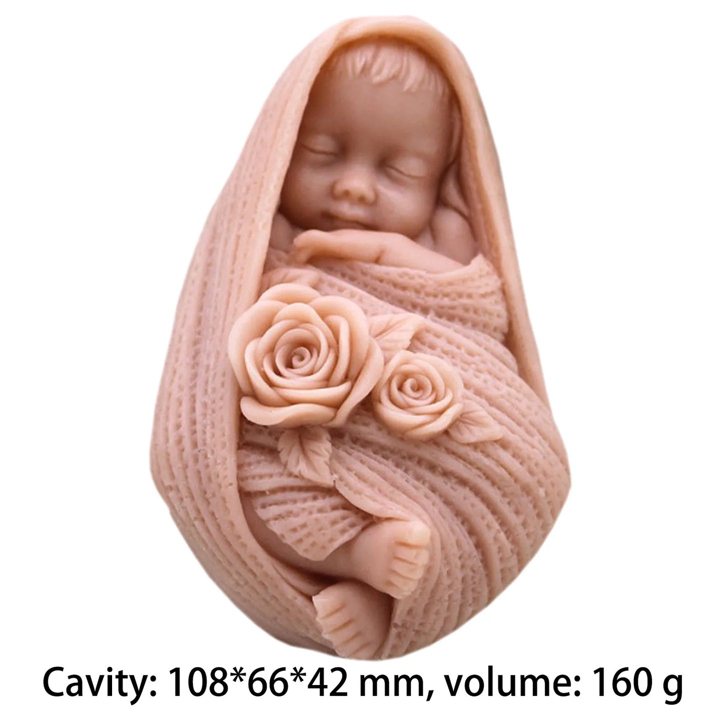 Baby Silicone Soap Mold Girl Chinese Style Cheongsam Handmade Animal Soap Form