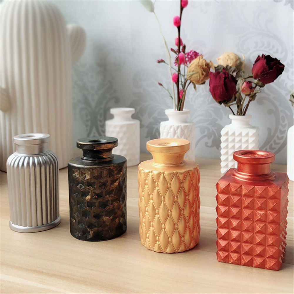Grainrain 3D Bottle Candle Mould DIY Craft Silicone Soap Bar Mold Vehicle Ornament Mold