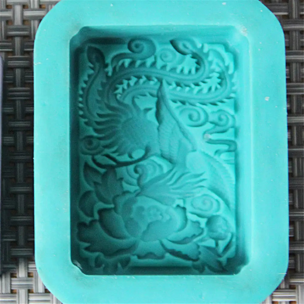 Grainrain Silicone Soap Mold Bird Shaped DIY Craft Handmade Soap Mould
