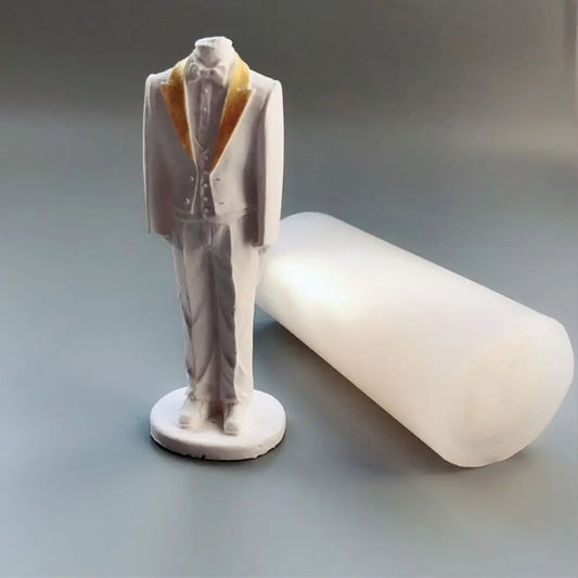 Grainrain 3D Wedding Mold DIY Candle Mould Silicone Soap Mold Craft Art Plaster Resin Mold