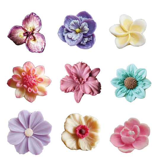 Flower Soap Silicon Molds Soap Making Mold Candle Mould Handmade Craft Resin