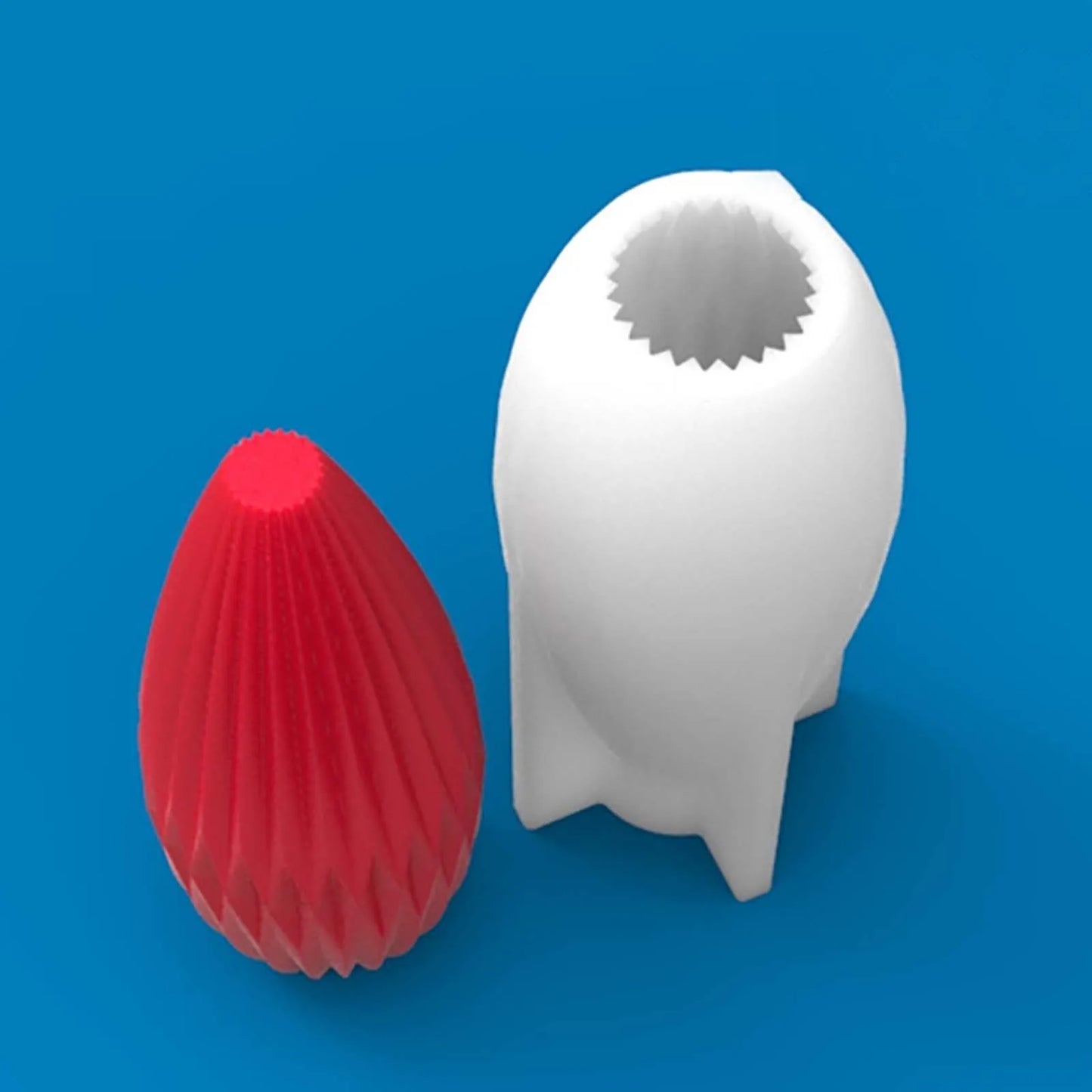 3D Candle Molds Pillar Silicone Soap Mold Geometry Craft Handmade Soy Wax Mould