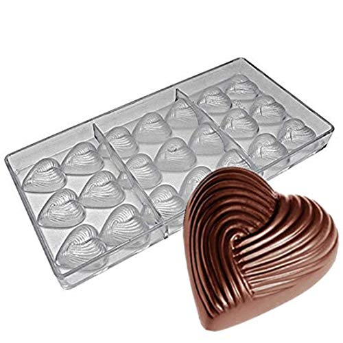 chocolate molds heart shaped