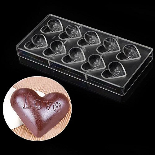 molde de corazon para chocolate