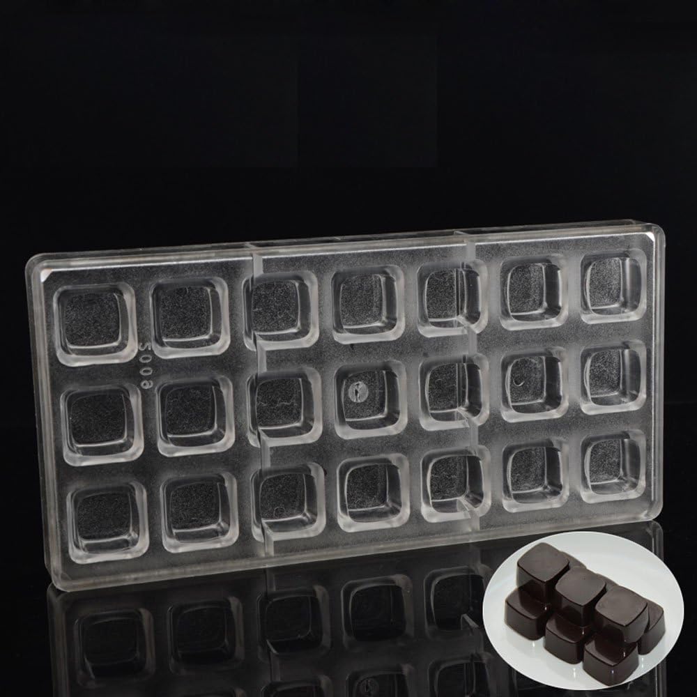 square chocolate molds