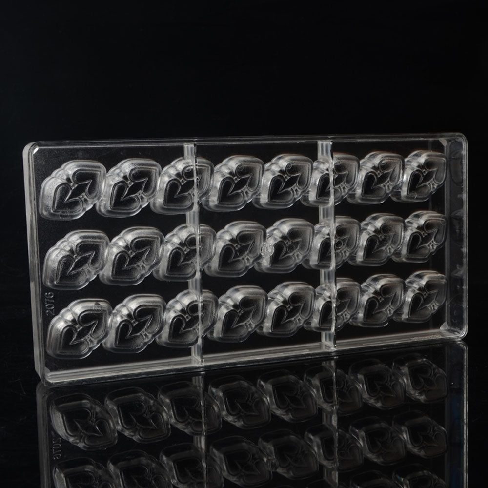 19276 / Double Heart Shaped Chocolate Candy Mold