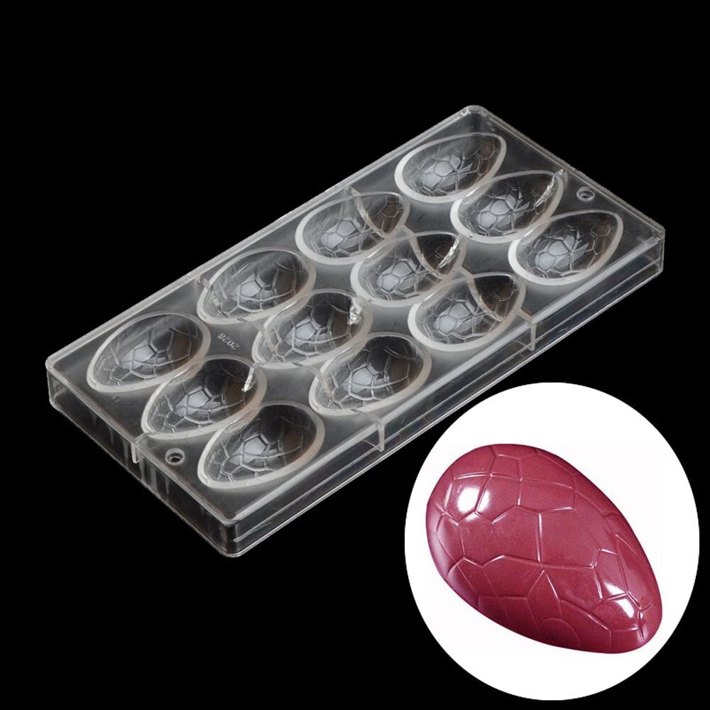 19273 / Easter Egg Shaped Chocolate Mold
